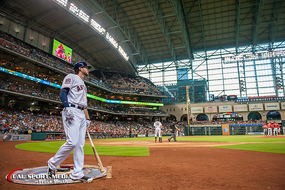 MLB 2015: Angels vs Astros JUL 28