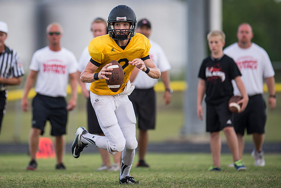 Football 2013 - Danbury vs. Palacios scrimmage