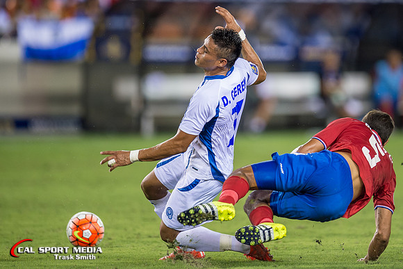 Soccer 2015: Costa Rica vs El Salvador JUL 11