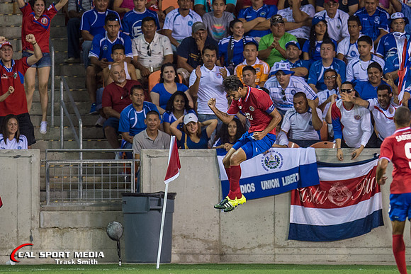 Soccer 2015: Costa Rica vs El Salvador JUL 11