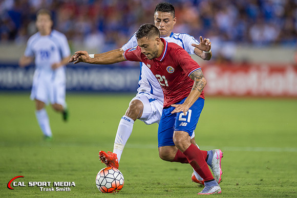 Soccer 2015: Costa Rica vs El Salvador JUL 11