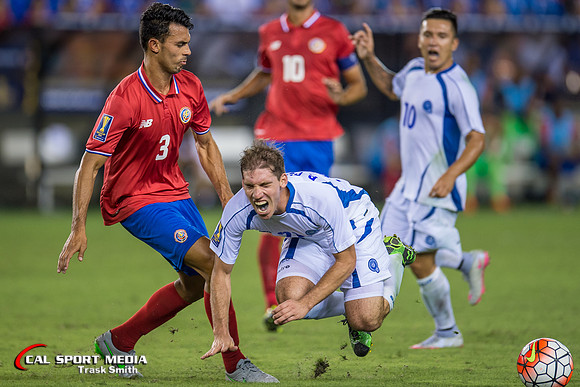 Soccer 2015: Costa Rica vs El Salvador JUL 11