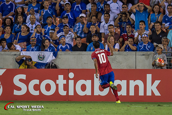 Soccer 2015: Costa Rica vs El Salvador JUL 11