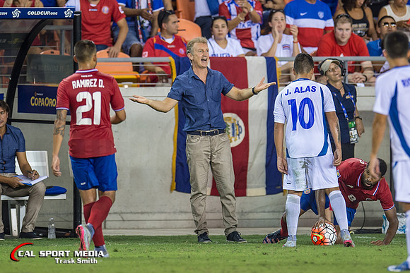 Soccer 2015: Costa Rica vs El Salvador JUL 11