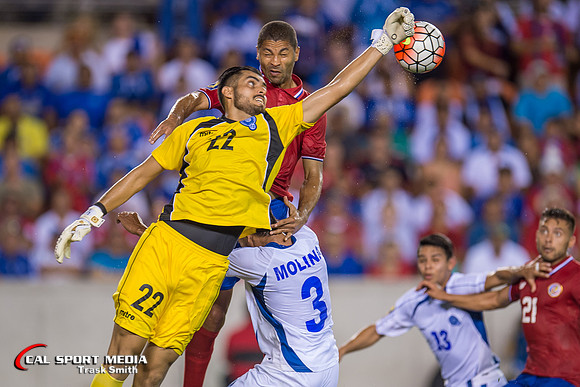 Soccer 2015: Costa Rica vs El Salvador JUL 11