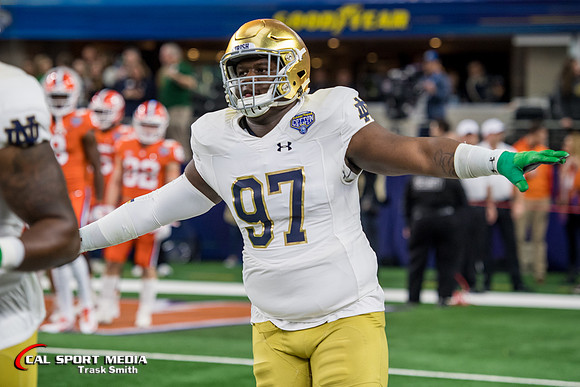 NCAA Football 2018: Goodyear Cotton Bowl Classic Notre Dame vs Clemson DEC 29