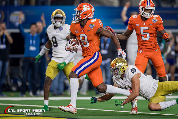 NCAA Football 2018: Goodyear Cotton Bowl Classic Notre Dame vs Clemson DEC 29