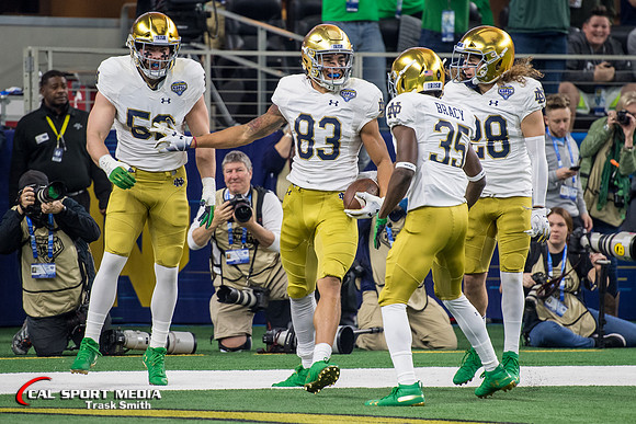 NCAA Football 2018: Goodyear Cotton Bowl Classic Notre Dame vs Clemson DEC 29