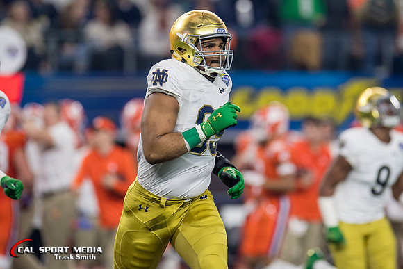 NCAA Football 2018: Goodyear Cotton Bowl Classic Notre Dame vs Clemson DEC 29
