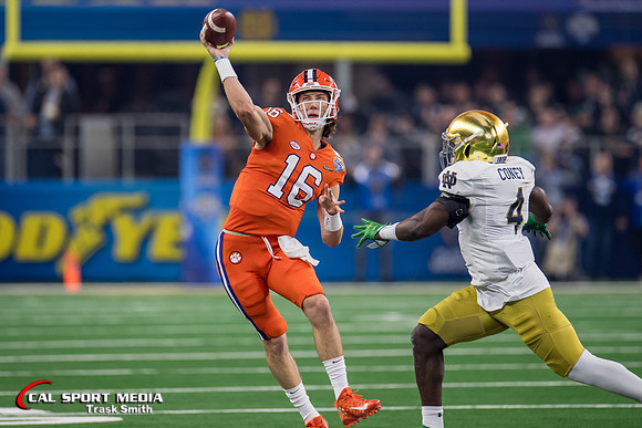 NCAA Football 2018: Goodyear Cotton Bowl Classic Notre Dame vs Clemson DEC 29