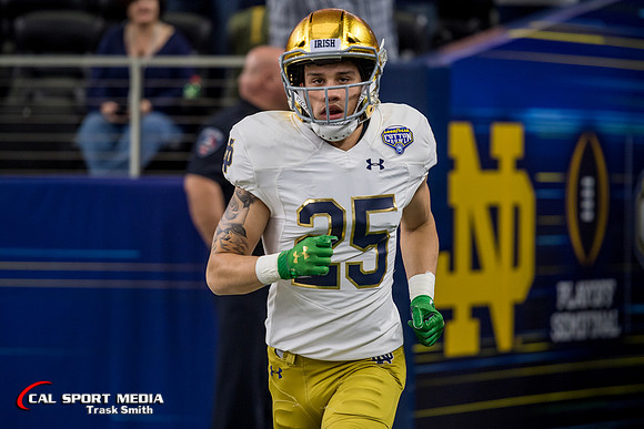NCAA Football 2018: Goodyear Cotton Bowl Classic Notre Dame vs Clemson DEC 29