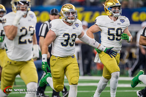 NCAA Football 2018: Goodyear Cotton Bowl Classic Notre Dame vs Clemson DEC 29