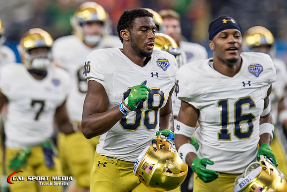 NCAA Football 2018: Goodyear Cotton Bowl Classic Notre Dame vs Clemson DEC 29