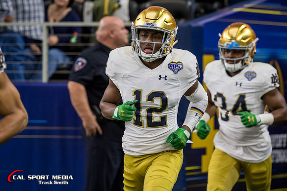 NCAA Football 2018: Goodyear Cotton Bowl Classic Notre Dame vs Clemson DEC 29
