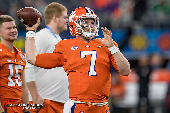 NCAA Football 2018: Goodyear Cotton Bowl Classic Notre Dame vs Clemson DEC 29