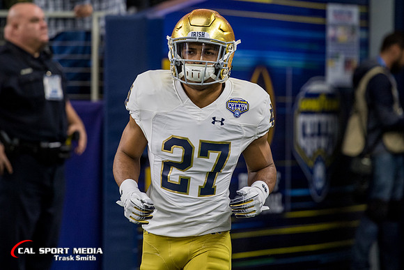 NCAA Football 2018: Goodyear Cotton Bowl Classic Notre Dame vs Clemson DEC 29