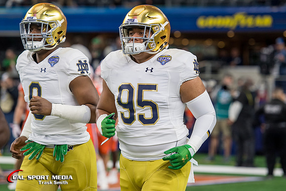 NCAA Football 2018: Goodyear Cotton Bowl Classic Notre Dame vs Clemson DEC 29