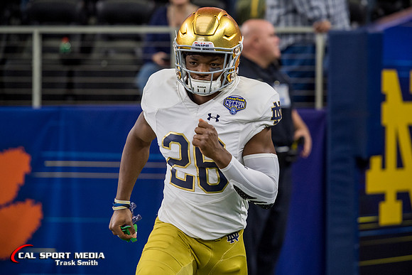 NCAA Football 2018: Goodyear Cotton Bowl Classic Notre Dame vs Clemson DEC 29