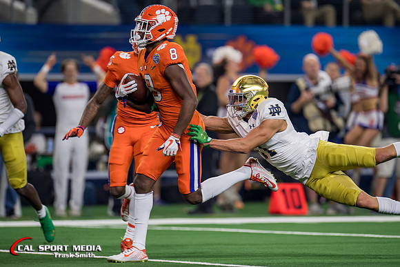 NCAA Football 2018: Goodyear Cotton Bowl Classic Notre Dame vs Clemson DEC 29