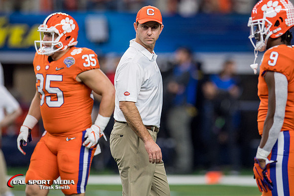 NCAA Football 2018: Goodyear Cotton Bowl Classic Notre Dame vs Clemson DEC 29