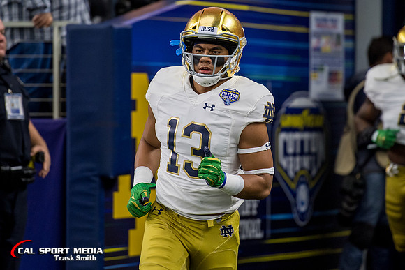 NCAA Football 2018: Goodyear Cotton Bowl Classic Notre Dame vs Clemson DEC 29