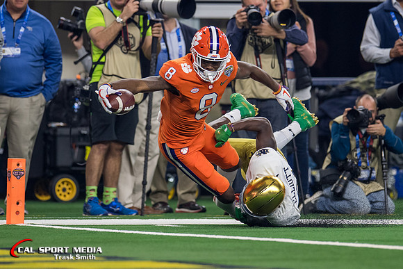 NCAA Football 2018: Goodyear Cotton Bowl Classic Notre Dame vs Clemson DEC 29