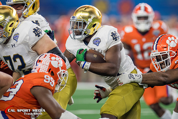 NCAA Football 2018: Goodyear Cotton Bowl Classic Notre Dame vs Clemson DEC 29