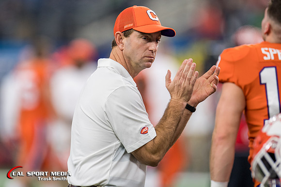 NCAA Football 2018: Goodyear Cotton Bowl Classic Notre Dame vs Clemson DEC 29
