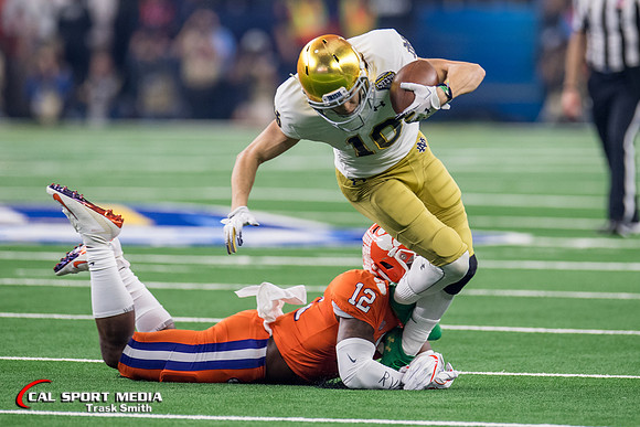 NCAA Football 2018: Goodyear Cotton Bowl Classic Notre Dame vs Clemson DEC 29