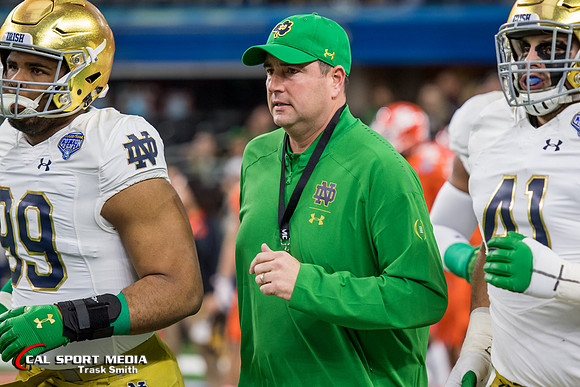NCAA Football 2018: Goodyear Cotton Bowl Classic Notre Dame vs Clemson DEC 29
