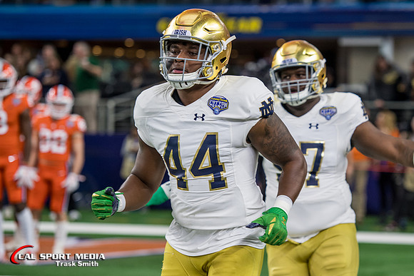 NCAA Football 2018: Goodyear Cotton Bowl Classic Notre Dame vs Clemson DEC 29