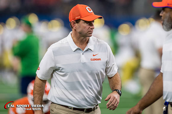 NCAA Football 2018: Goodyear Cotton Bowl Classic Notre Dame vs Clemson DEC 29