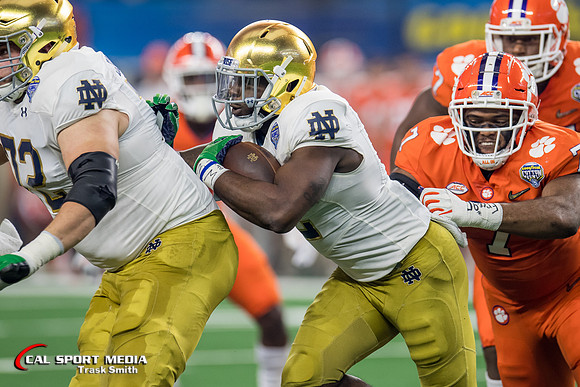 NCAA Football 2018: Goodyear Cotton Bowl Classic Notre Dame vs Clemson DEC 29