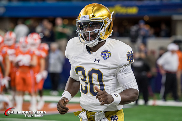 NCAA Football 2018: Goodyear Cotton Bowl Classic Notre Dame vs Clemson DEC 29