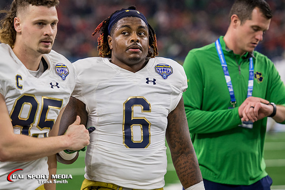 NCAA Football 2018: Goodyear Cotton Bowl Classic Notre Dame vs Clemson DEC 29