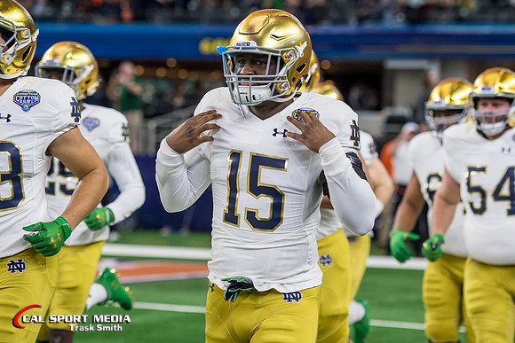 NCAA Football 2018: Goodyear Cotton Bowl Classic Notre Dame vs Clemson DEC 29
