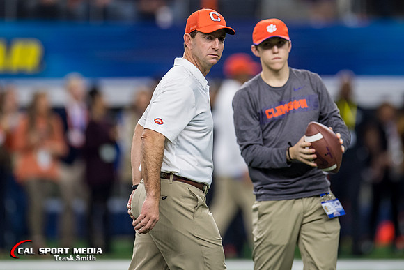 NCAA Football 2018: Goodyear Cotton Bowl Classic Notre Dame vs Clemson DEC 29