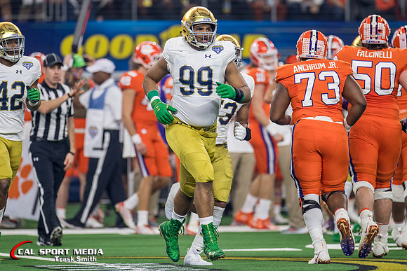NCAA Football 2018: Goodyear Cotton Bowl Classic Notre Dame vs Clemson DEC 29