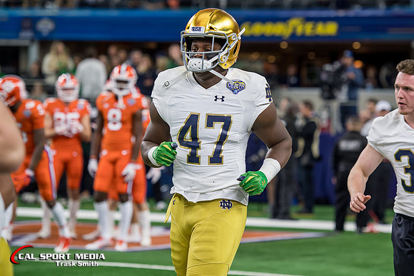 NCAA Football 2018: Goodyear Cotton Bowl Classic Notre Dame vs Clemson DEC 29