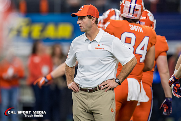 NCAA Football 2018: Goodyear Cotton Bowl Classic Notre Dame vs Clemson DEC 29