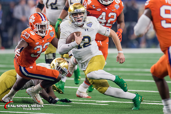 NCAA Football 2018: Goodyear Cotton Bowl Classic Notre Dame vs Clemson DEC 29