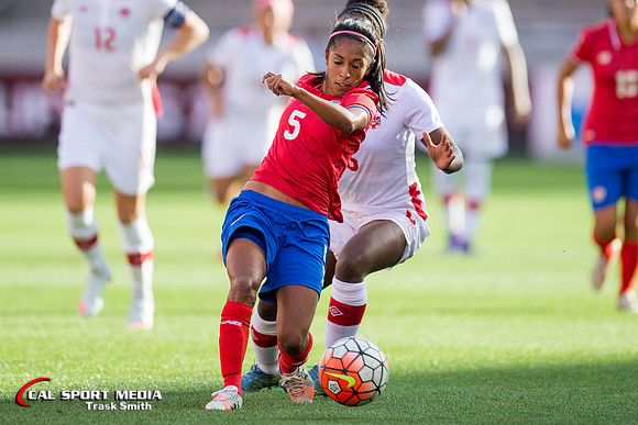 Soccer 2016: Canada vs Costa Rica FEB 19