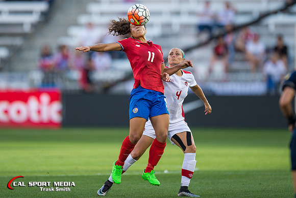 Soccer 2016: Canada vs Costa Rica FEB 19