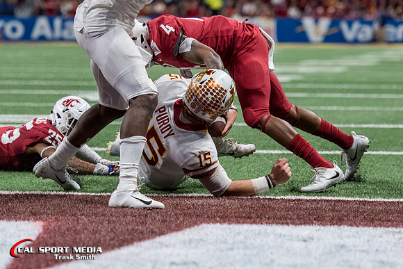NCAA Football 2018: Valero Alamo Bowl Iowa State vs Washington State DEC 28