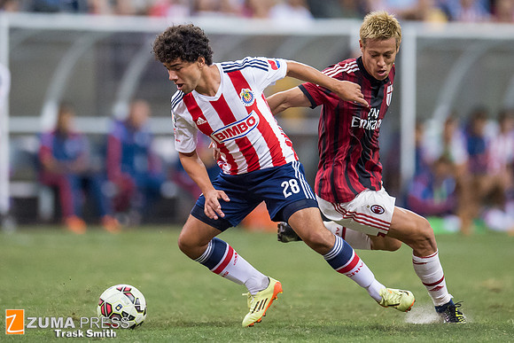 Soccer 2014 - AC Milan vs Chivas de Guadalajara