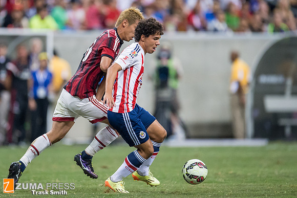 Soccer 2014 - AC Milan vs Chivas de Guadalajara