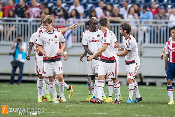 Soccer 2014 - AC Milan vs Chivas de Guadalajara