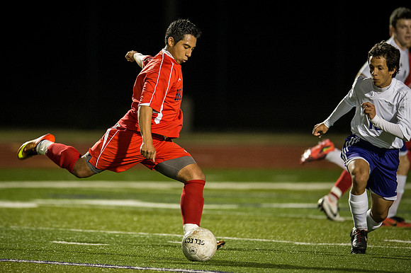 Soccer 2013 – the Brazosport Exporters defeat the Angleton Wildcats 2-1.