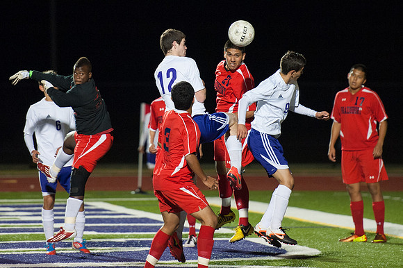 Soccer 2013 Ð the Brazosport Exporters defeat the Angleton Wildcats 2-1.