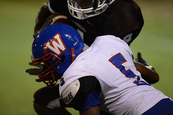 Columbia Roughnecks vs. Wharton Tigers football game 09-14-12